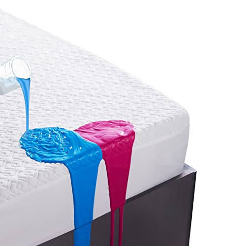 CoolShields Silky Waterproof Mattress Protector, Twin XXL Size