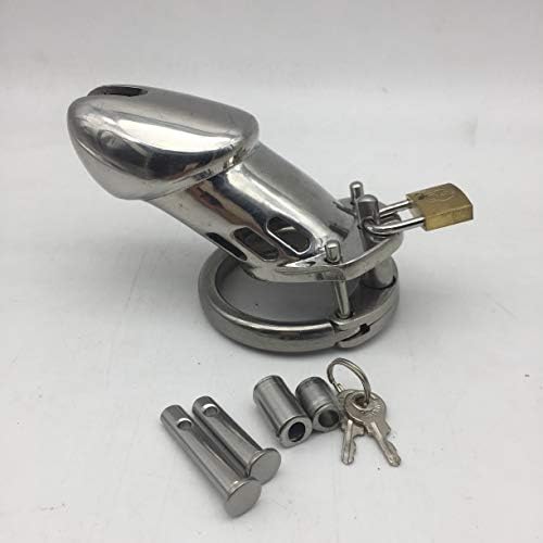 High-grade stainless steel metal public lock buckle cage male 50mm