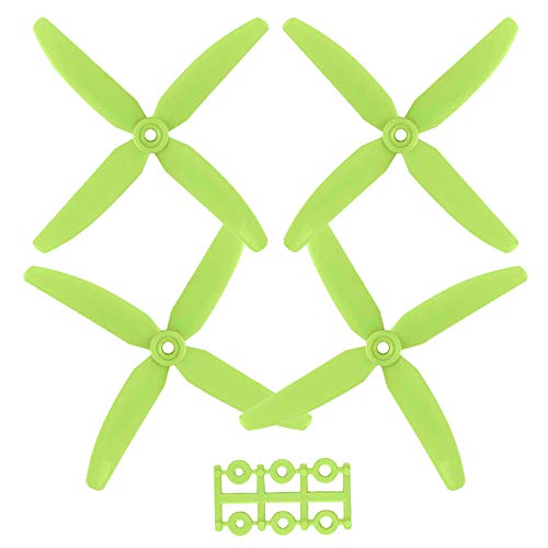 DronePost-Propeller-vier-Schlaeger-5040-4-Stueck-Drohne-FPV-4-Stueck-RC-FPV-HE4-50404-Stueck-gruen