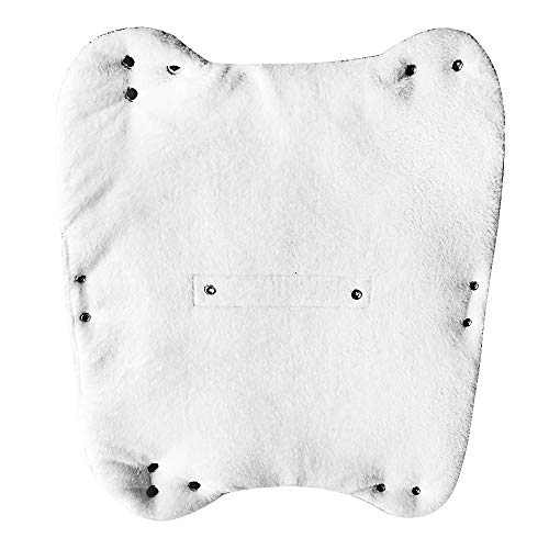 Fleece Stroller Hand Muff Winter Warmer Gloves,Baby Stroller or Jogger Thick Plush Warm Gloves Flannel Windproof Pram Handlebar Cover Mitten Bunting Bag Winter Gift for Parents and Caregiver (Black)