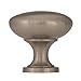 Amerock | Cabinet Knob | Satin Nickel | 1-1/4 inch (32 mm) Diameter | Edona | 1 Pack | Drawer Knob | Cabinet Hardware
