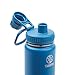 Takeya Actives Insulated Stainless Water Bottle with Insulated Spout Lid, 18oz, Sapphire