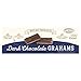 South Bay Chocolate Co. 16 oz (1 LB) Dark Chocolate Enrobed Graham Crackers, 16Count