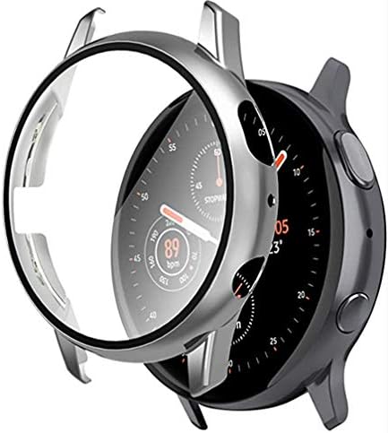 Screen Protector Case Compatible with Samsung Watch Active 2, Soft TPU  Plated Shock-Proof Protective Bumper Full Protective Cover for Samsung Smartwatch  Active 2 (40mm, Silver) price in Saudi Arabia | Amazon Saudi