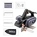 TACKLIFE 7.5-Amp Electric Hand Planer, 3-1/4-Inch 900W 16,000Rpm Power Planer with 1/8”(3mm) Adjustable Cut Depth, Dust Bag, Parallel Fence Bracket, Ideal Planer for DIY - RES002