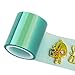 Green Craft Tape - Seamless Sticky Paper Tape for Hollow Frame Metal, Epoxy, UV Resin Craft, Open Bezel DIY Tool for Charm Pendant Making, Traceless Tape - PET Film