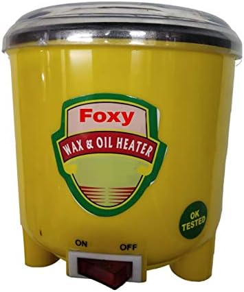 Foxy Wax Heater for Waxing Automatic, Wax Heater for Waxing, Non Sticky Black Coating Wax Heater