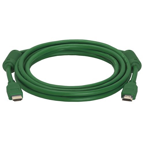 Cmple-Ultra HD 4K High Speed 18Gbps HDMI Cable with Ethernet, Offers 4K (2160p) @ 60Hz, HDMI 2.0 Ready – 10 Feet Green