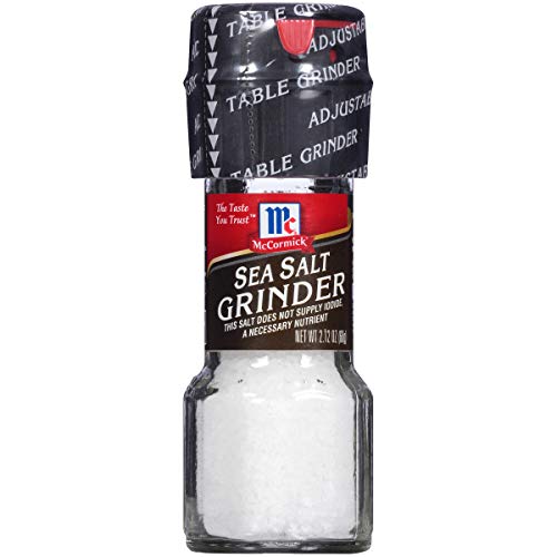 Mccormick sea salt grinder 2.12oz (052100746029)