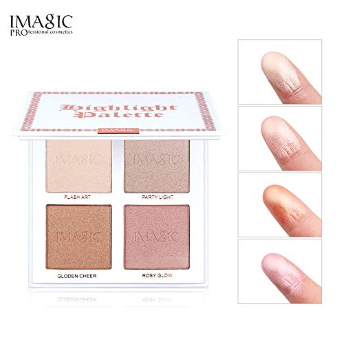 Aviat 4 Colors Lasting Moisturizing Face Makeup Concealer Cream Foundation Palette Makeup for Blemish/Acne/Dark Circle/Red Blood/Scar
