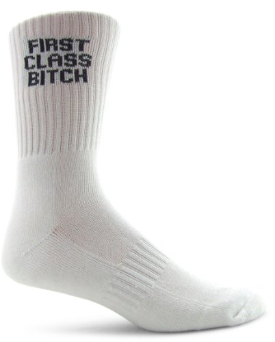 Socks With Attitude First Class Bitch Sox One Size, 15