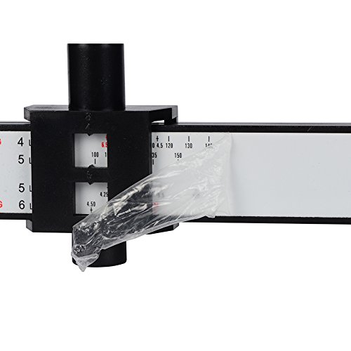 Towever Wheel/Stud or Rim Bolt Gauge PCD Measuring Tool PCD Ruler - 4 5 6 8 Holes Lug Bolt Pattern Gauge - Thumbnail 4