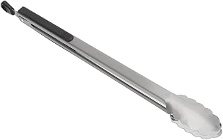 iTimo Grillzange aus Edelstahl, Salat-Food-Clip, 45 cm lang