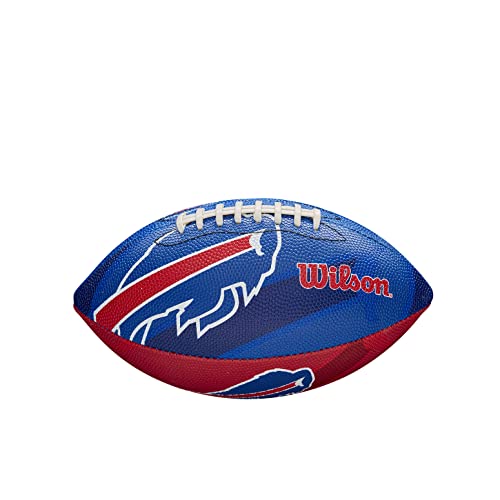Wilson American Football NFL JR TEAM LOGO, Junior Size, Rubber