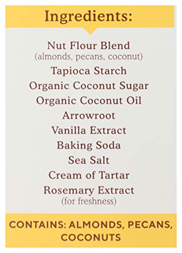 SIMPLE MILLS ALMOND FLOUR CRUNCHY COOKIES, TOASTED PECAN – GLUTEN FREE, VEGAN, HEALTHY SNACKS, MADE WITH ORGANIC COCONUT OIL, 5.5 OUNCE (PACK OF 1)