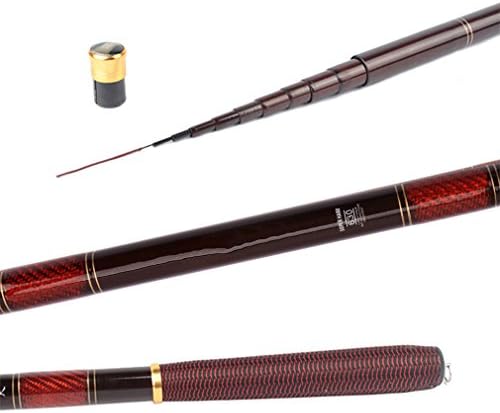 3.0-7.2M Stream Fishing Rod Carbon Fiber Telescopic Fishing Rod Ultra Light Carp Fishing Pole
