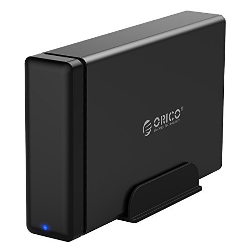 Orico aluminum 3.5 inch hard drive enclosure for 3.5 in…