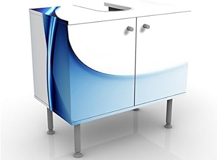 Meuble Sous Vasque Design Blue Conversion 60x55x35cm Petit 60 Cm De Large Reglable Table De Lavabo Armoire De Lavabo Lavabo Meuble Bas Baignoire Salle De Bains Armoire De Salle Bains Amazon Fr Cuisine