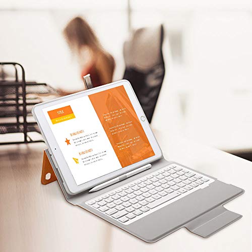 image for Beeasy iPad Keyboard Case 9.7 inch for iPad 2018 6th Gen,iPad 2017 5th