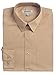Gioberti Boys Long Sleeve Solid Dress Shirt, Khaki, 6