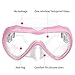 2019 Snorkel Set for Women and Men, Anti Fog Tempered Glass Snorkel Mask for Snorkeling, Swimming and Scuba Diving, Anti Leak Dry Top Snorkeling Gear Panoramic Silicone Goggle No Leak Pink