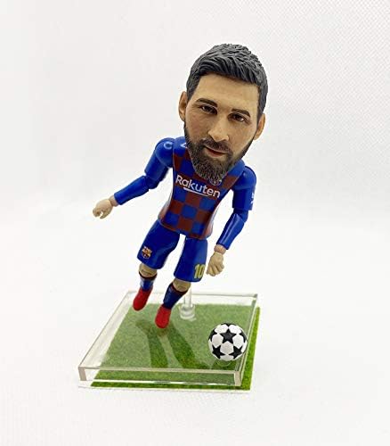 Amazon サッカーアクションフィギュア リオネル メッシ Fcバルセロナ 19 ホーム 10 Mark Soccer 12cm 関節可動フィギュア Messi Argentina フィギュア ドール 通販