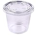 TashiBox 5 oz Disposable Portion Cups Souffle Cups With Lids, Set of 100, Jello shot cups, Souffle cups, Sampling cups, Condiment Containers
