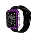Apple Watch Series 4 Case, 2win2buy Shockproof Rugged Armor Bumper Cover with Strap Bands -2 in 1 All-Round Protection for Men/Women (Purple, Apple Watch Series 4 Case 40mm)