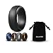 Meant2B Silicone Wedding Rings For Men- Black, Copper, Camo, Blue & Silver. Non-Toxic, Medical Grade (9.5-10)