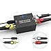 Goronya Digital Optical Coax to Analog RCA Audio Converter and 3.5mm (Headphone) Outpouts, 24-bit DAC with DC 5V Power Supply Adapter and Optical Cable