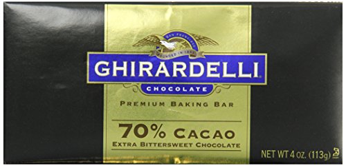 Ghirardelli Chocolate Baking Bar, Extra Bittersweet Chocolate, 4 oz., 6 Count