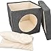 Cat Condo Pet Cube (15x15x15) – Cat House Pet Bed Hideaway for Your Kitty's Privacy and Entertainment! Durable, Washable, Easy to Clean & Non-Toxic Cat Bed – Large 8.5” Entry with Easy Carry Handle!
