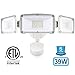 Amico 39W 3 Head LED Security-Lights Motion Outdoor, Motion Sensor Light Outdoor, 3500 Lumens 6000k Waterproof IP65 ETL, Motion-Sensor-Flood Light Exterior Security Light led