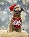 Malier 2 Pack Dog Bandanas Christmas Classic Buffalo Plaid Dog Bandana Dog Scarf Triangle Bibs Kerchief Merry Christmas Pet Costume for Small Medium Large Dogs Cats Pets (Christmas 7, Large)