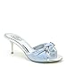 Brieten Women's Rhinestone Mid Heel Slide Sandals Sexy Shoes