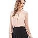 FAPIZI Women Blouse ♥ Women Summer Fold Casual Chiffon Long Sleeve Shirt Tops Blouse