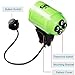 KEWAYO Bicycle Horn and Alarm, Cycling Bike Horn, Bicycle Alert Bells, Bike Ring, Loud Electric Siren ( Green )