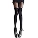 Gotoole Women's Black Over the Knee Tights Thigh High Stocking