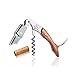 Professional Waiter’s Wine Opener by XO Reserve - Double Hinged Corkscrew for Home, Bartending & Kitchen Needs – Premium Bar Tools for the Sommelier in You