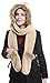 Bellady Soft Winter Warm Hooded Scarf Headscarf Neckwarmer Hoodie Hat,Beige