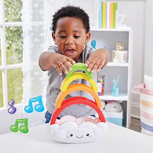 Kidoozie Musical Stack & Learn Rainbow, Stacking Activity Toy for