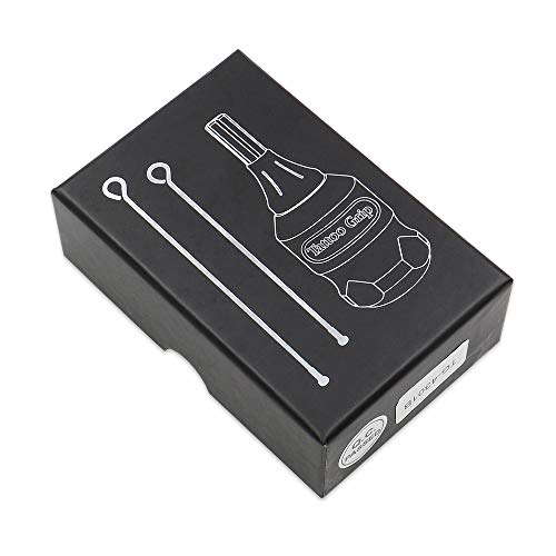 Tattoo Cartridge Grip - Jconly 32MM Aluminum Alloy Tattoo Machine Handle Grip Tube Adjustable Twist For Cartridges Needles Accessories Supply Permanent Makeup Tattoo Machine Gun - Thumbnail 5