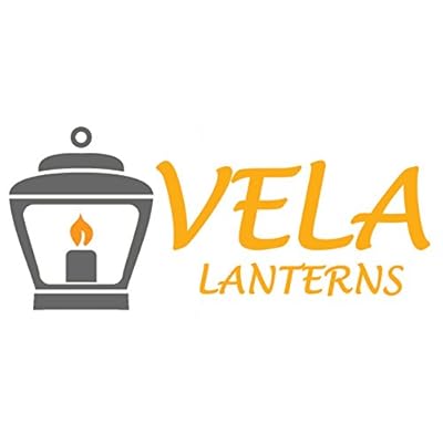 Vela Lanterns White Wedding Moroccan Decorative Candle Lantern Holder for Ramadan, Clear Glass, Medium 41qS5ur8DCL
