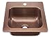 Sinkology KPD-1515HA Angelico Kitchen Sink, 15
