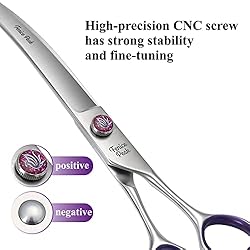 Fenice Peak 7‘’ Curved Dog Grooming Scissors