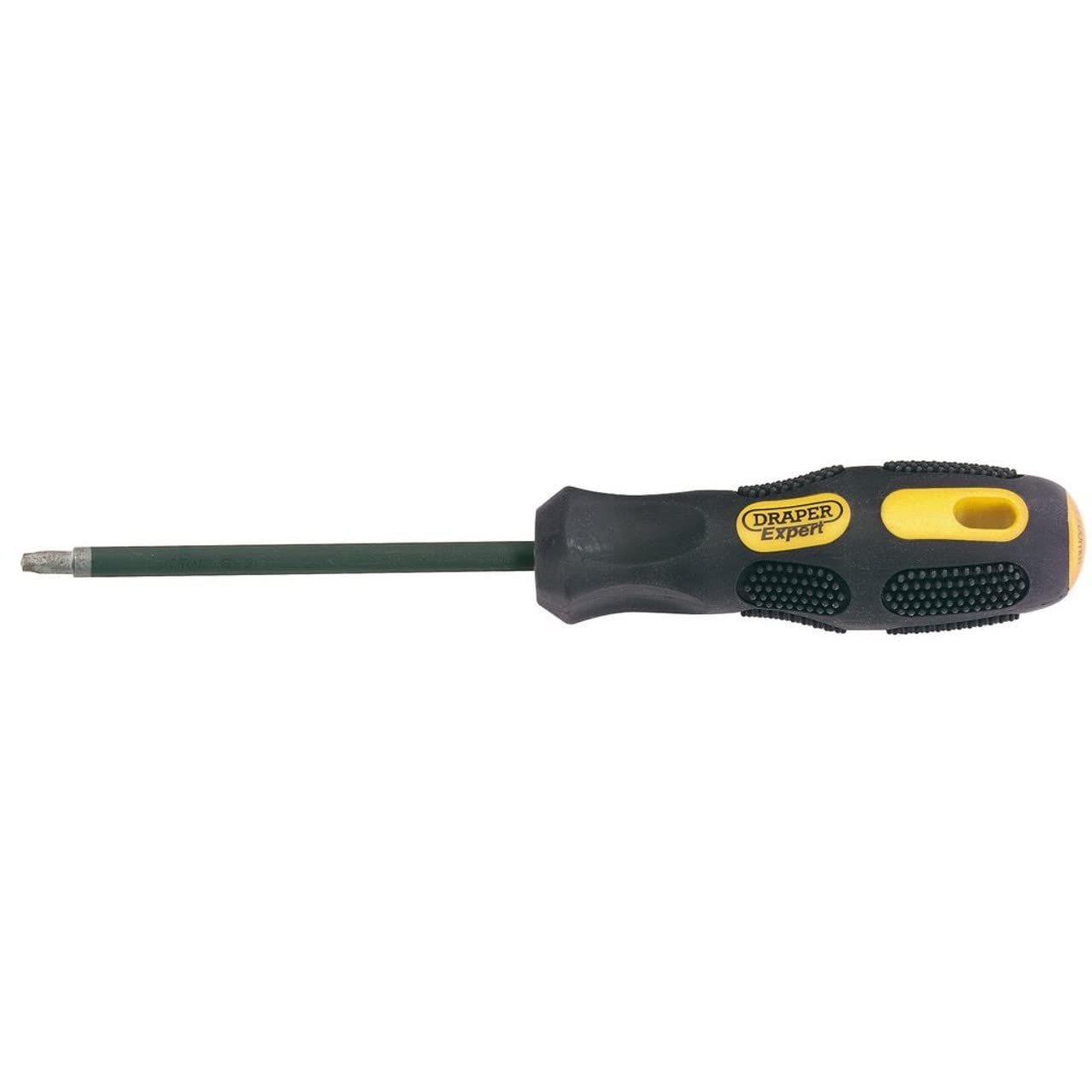 Draper 41304 Expert S2 Plain Slot Square Recess Screwdriver, 100mm
