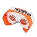 DSCVR Headset inspired by Google Cardboard v2 IO 2015 VR Gear for Apple iPhone and Android Smartphones - Google WWGC Certified Virtual Reality Viewer (Orange)
