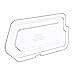Akro-Mils 40210CRY Clear Lengthwise Dividers for 30210 Akro Bin, 6-Pack