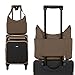Baggallini Hobo Tote - Lightweight, Water-Resistant Travel Purse With Multiple Pockets and Removable Wristlet