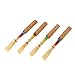 4Pcs Oboe Medium Soft Oboe Reeds Handmade Oboe Red Cork Wind Instrument Parts with Plastic Storage Box